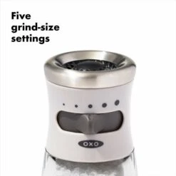 Contoured Mess-Free Salt Grinder -OXO Sale Store 11312400 thumbnails 8a 1