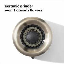 Contoured Mess-Free Salt Grinder -OXO Sale Store 11312400 thumbnails 8b 1