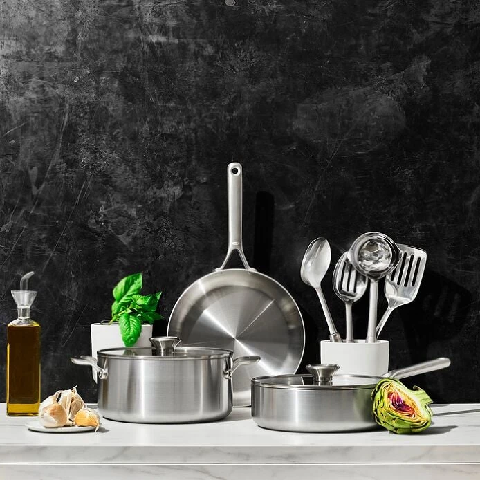 7-Piece Stainless Steel Bundle 1 7-Piece Stainless Steel Bundle
