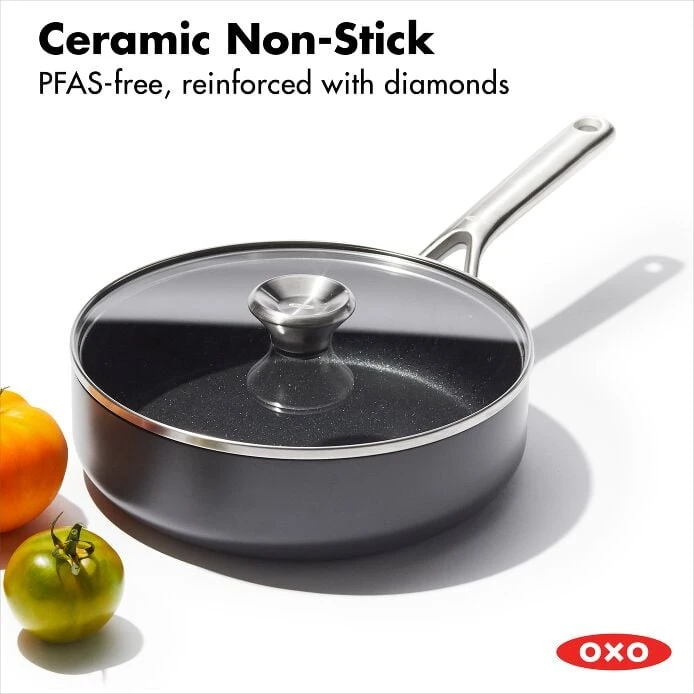 OXO Professional Sauté Pan 3qt 2 OXO Professional Sauté Pan 3qt - Image 2