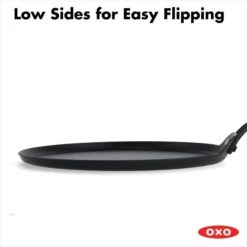 OXO Obsidian Carbon Steel 10" Crepe Pan With Silicone Sleeve -OXO Sale Store cc005102 001 6