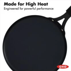 OXO Obsidian Carbon Steel 10" Crepe Pan With Silicone Sleeve -OXO Sale Store cc005102 001 7