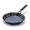 OXO Obsidian Carbon Steel 12" BBQ Frypan With Silicone Sleeve