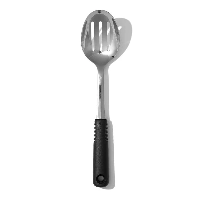 Stainless Steel Slotted Spoon 2 Stainless Steel Slotted Spoon - Image 2