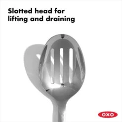 Stainless Steel Slotted Spoon 8 Stainless Steel Slotted Spoon -OXO Sale Store gg 11283200 8b 1
