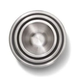 3-Piece Stainless Steel Mixing Bowl Set - Blue/Gray -OXO Sale Store gg 11289200 2 1