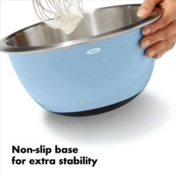 3-Piece Stainless Steel Mixing Bowl Set - Blue/Gray -OXO Sale Store gg 11289200 8c 1