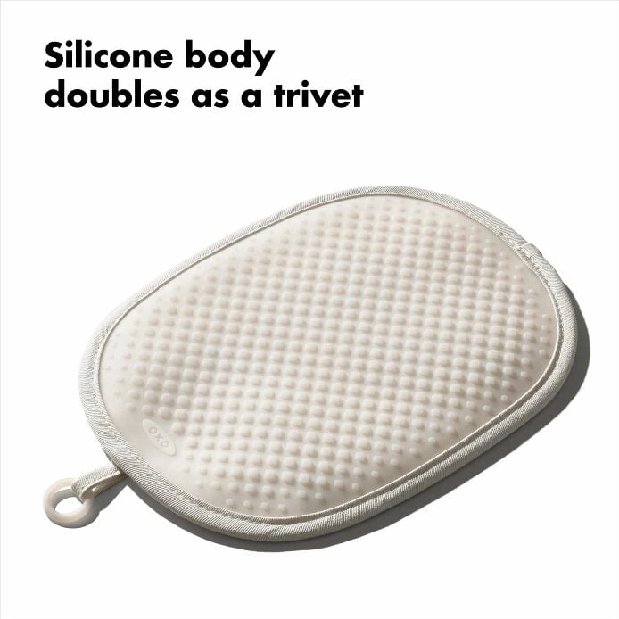 Silicone Pot Holder - Oat 4 Silicone Pot Holder - Oat - Image 4