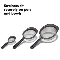 OXO Good Grips 3 Piece Strainer Set -OXO Sale Store gg 11344300 8c 2