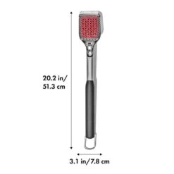 Coiled Grill Brush With Replaceable Head 21 Coiled Grill Brush With Replaceable Head -OXO Sale Store gg 11356300 coiledgrillbrush apdp 01 dim