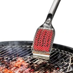 Coiled Grill Brush With Replaceable Head 19 Coiled Grill Brush With Replaceable Head -OXO Sale Store gg 11356300 coiledgrillbrush pdp 03