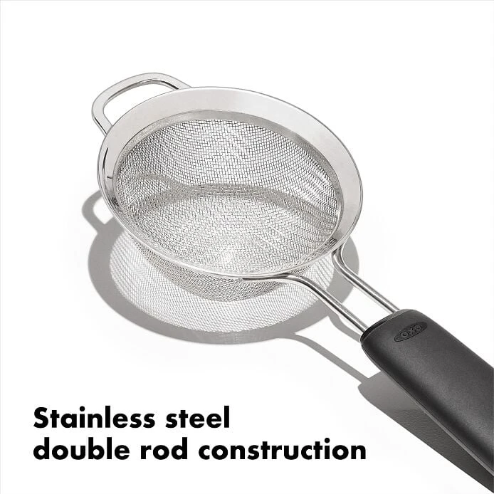 OXO Good Grips 3 In./7.6 Cm Mini Strainer 4 OXO Good Grips 3 In./7.6 Cm Mini Strainer - Image 4