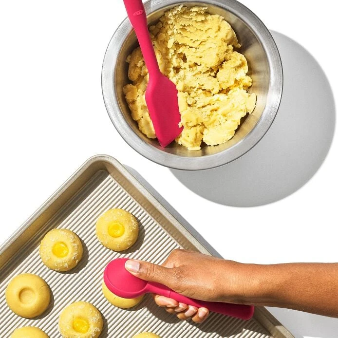 Silicone Cookie Scoop & Small Spatula Set 5 Silicone Cookie Scoop & Small Spatula Set - Image 5