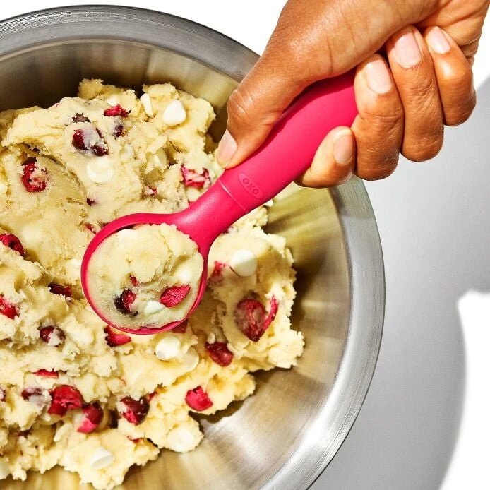 Silicone Cookie Scoop & Small Spatula Set 4 Silicone Cookie Scoop & Small Spatula Set - Image 4