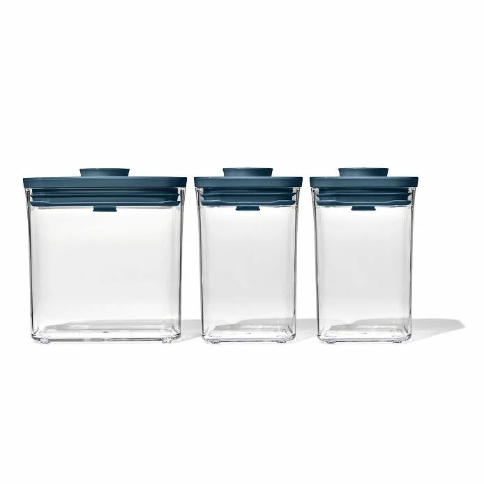 3 Piece POP Container Everyday Set - Storm Blue 1 3 Piece POP Container Everyday Set - Storm Blue