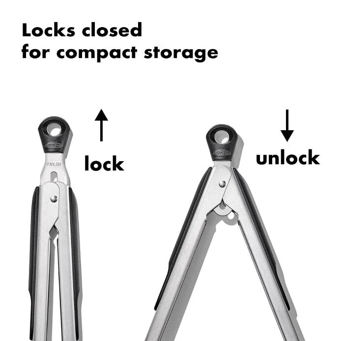 2-Piece Tongs With Nylon Heads Set 5 2-Piece Tongs With Nylon Heads Set - Image 5