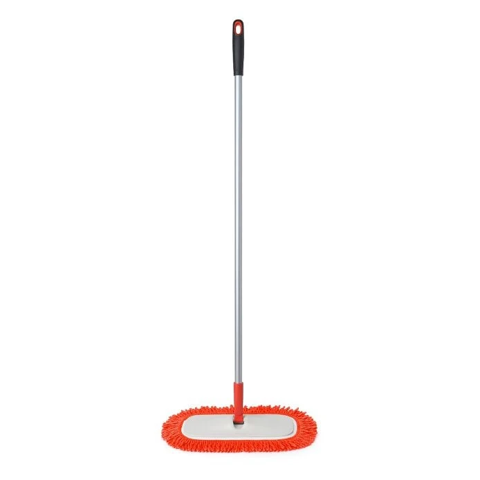 OXO Good Grips Microfiber Floor Duster With Fringe 1 OXO Good Grips Microfiber Floor Duster With Fringe