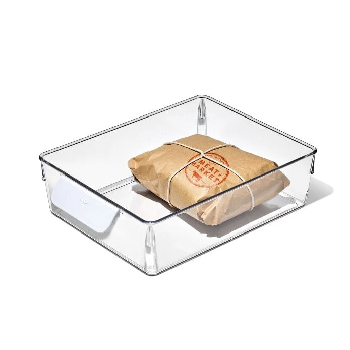 OXO Good Grips Refrigerator Storage Bin 5 In X 10 In 6 OXO Good Grips Refrigerator Storage Bin 5 In X 10 In - Image 6