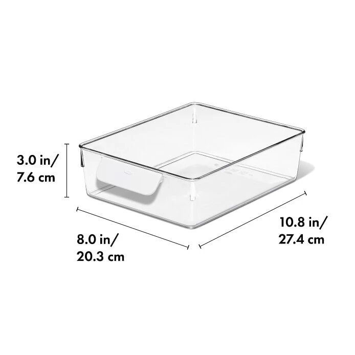 OXO Good Grips Refrigerator Storage Bin 5 In X 10 In 10 OXO Good Grips Refrigerator Storage Bin 5 In X 10 In - Image 10