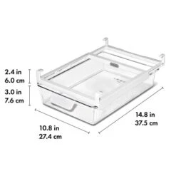 OXO Good Grips Refrigerator Undershelf Drawer 10 In -OXO Sale Store gg 13346800 14inundershelfdrawer apdp 01 dim