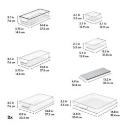 OXO Good Grips 8-Piece Refrigerator Organization Set 26 OXO Good Grips 8-Piece Refrigerator Organization Set -OXO Sale Store gg 13347200 8pcfridgeorgoverhaulset apdp 01 dim
