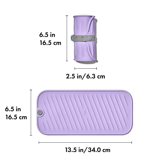Hot Styling Tool Mat - Lavender 10 Hot Styling Tool Mat - Lavender - Image 10
