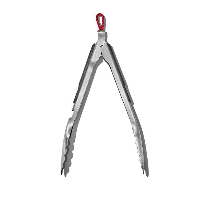 OXO Outdoor 10.5in Stainless Steel Tongs With Bottle Opener 4 OXO Outdoor 10.5in Stainless Steel Tongs With Bottle Opener - Image 4