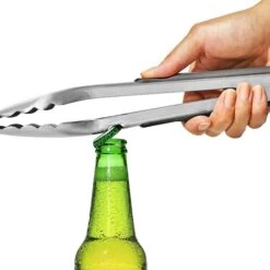 OXO Outdoor 10.5in Stainless Steel Tongs With Bottle Opener 11 OXO Outdoor 10.5in Stainless Steel Tongs With Bottle Opener -OXO Sale Store od 9109000 071921 40 rgb