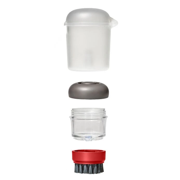 Outdoor Soap Dispensing Dish Brush With Storage Case 3 Outdoor Soap Dispensing Dish Brush With Storage Case - Image 3