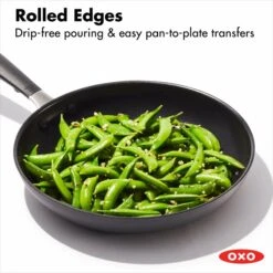 Non-Stick 10 Inch Frying Pan 8 Non-Stick 10 Inch Frying Pan -OXO Sale Store oxo 10infrypan rollededges 1