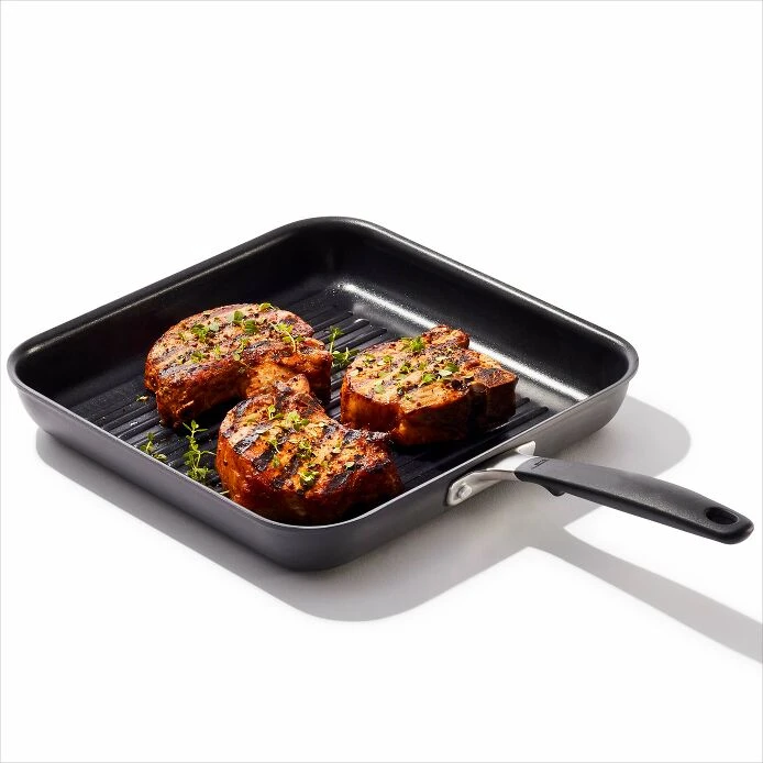 Non-Stick 11-Inch Grill Pan 6 Non-Stick 11-Inch Grill Pan - Image 6