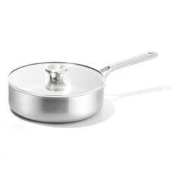 OXO Tri-Ply Stainless Mira Series 3.3 Qt Sauté Pan With Lid