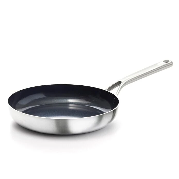 OXO Tri-Ply Stainless Non-Stick Mira Series 10-in Fry Pan 1 OXO Tri-Ply Stainless Non-Stick Mira Series 10-in Fry Pan