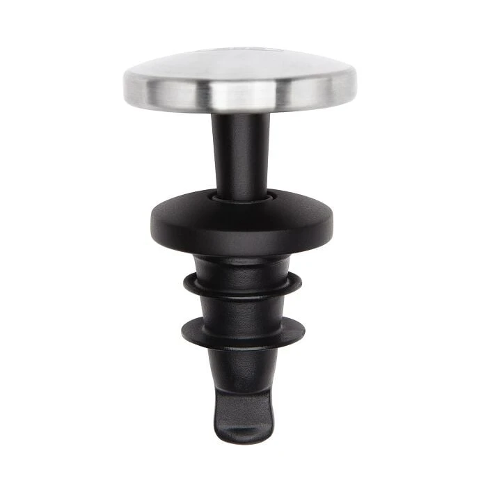 2-Piece Spillproof Wine Stopper 2 2-Piece Spillproof Wine Stopper - Image 2
