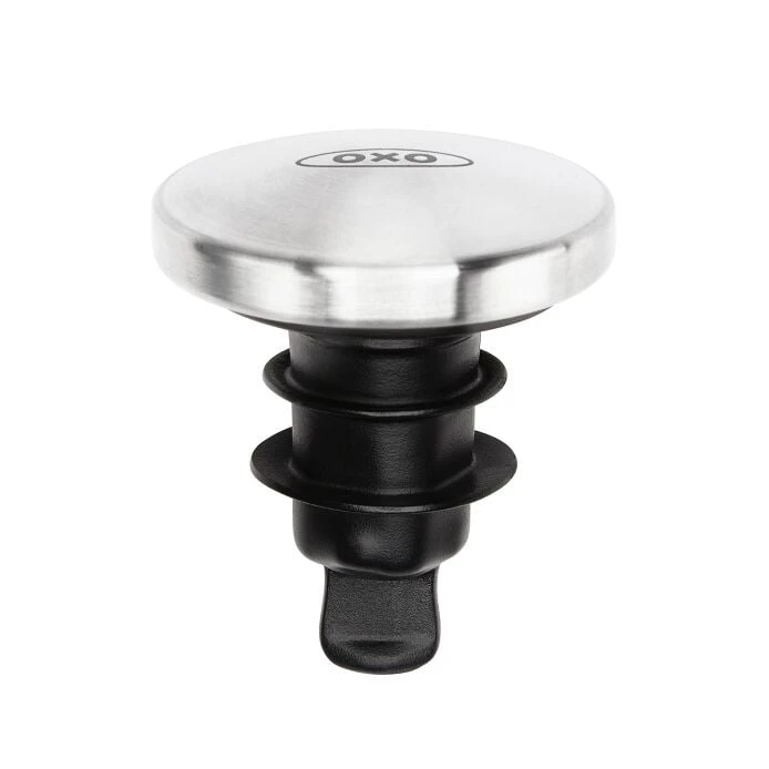 2-Piece Spillproof Wine Stopper 3 2-Piece Spillproof Wine Stopper - Image 3