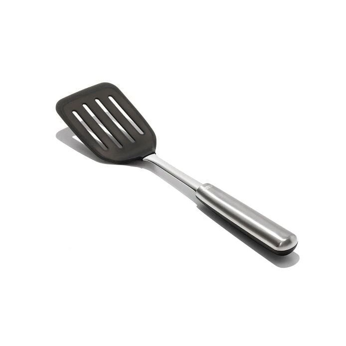 OXO Steel Silicone Flexible Turner 2 OXO Steel Silicone Flexible Turner - Image 2